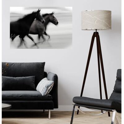 QUEENCE Wandsticker Horses - Selbstklebend, Wiederverwendbar, 120x80 cm QUEENCE Wandsticker Horses - Selbstklebend, Wiederverwendbar, 120x80 cm