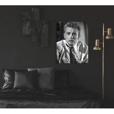 QUEENCE James Dean Acrylbild - 50x70cm - Schwarz-Weiß Stars QUEENCE James Dean Acrylbild - 50x70cm - Schwarz-Weiß Stars