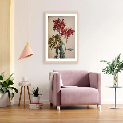 QUEENCE Lina 50x70cm Beigerahmen - Bild QUEENCE Lina 50x70cm Beigerahmen - Bild
