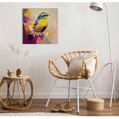 QUEENCE - Susi - Gelb - 40x40 cm - Leinwanddruck QUEENCE - Susi - Gelb - 40x40 cm - Leinwanddruck