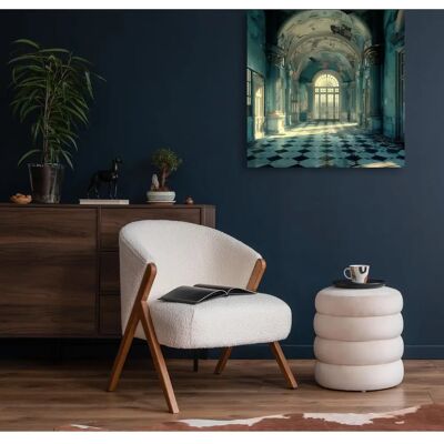 QUEENCE - Lost Places - beige - Acrylglasbild QUEENCE - Lost Places - beige - Acrylglasbild