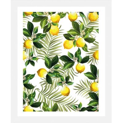 QUEENCE - Enapay - 40x50 cm - Gelb - Wandkunst QUEENCE - Enapay - 40x50 cm - Gelb - Wandkunst