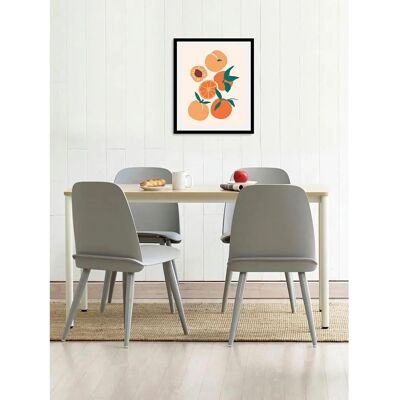 QUEENCE - Ely - 40x50 cm - orange - Wall Art QUEENCE - Ely - 40x50 cm - orange - Wall Art