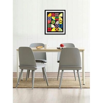 QUEENCE - Fibi - 30x40 cm - Gerahmt - Wandbild QUEENCE - Fibi - 30x40 cm - Gerahmt - Wandbild