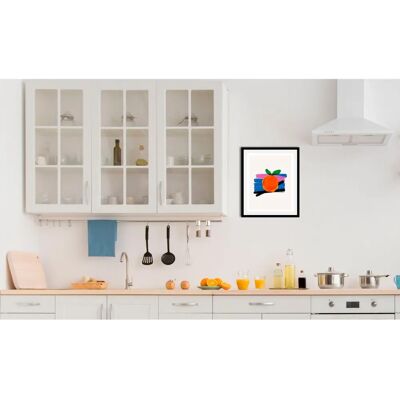 QUEENCE - Fips - 40x50 cm - Gerahmte Wandkunst QUEENCE - Fips - 40x50 cm - Gerahmte Wandkunst