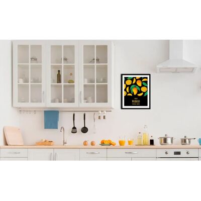 QUEENCE - Fresh Mango - Wall Art Print QUEENCE - Fresh Mango - Wall Art Print