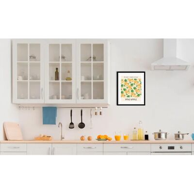 QUEENCE - Pineapple - 30x40 cm - Hochformat - Gerahmt QUEENCE - Pineapple - 30x40 cm - Hochformat - Gerahmt