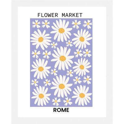 QUEENCE - Rome - 40x50 cm - Hochformat - Gerahmte Wandkunst QUEENCE - Rome - 40x50 cm - Hochformat - Gerahmte Wandkunst