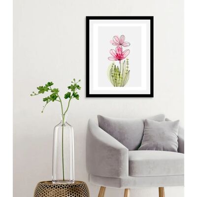 QUEENCE Fairy Wandbild - Blumen Hochformat 50x70cm QUEENCE Fairy Wandbild - Blumen Hochformat 50x70cm
