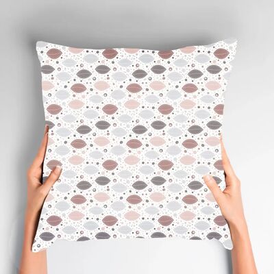 QUEENCE - Iffa - braun - 50x50 cm - Cushion Cover QUEENCE - Iffa - braun - 50x50 cm - Cushion Cover