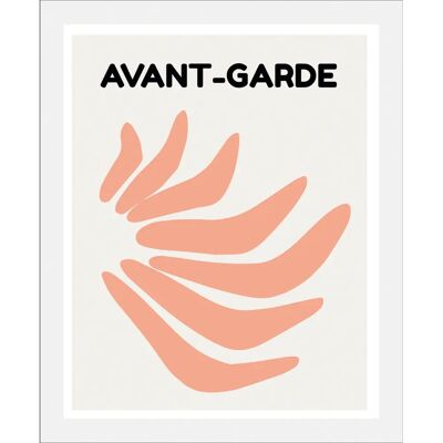QUEENCE - Avant-Garde III - 30x40 cm - Rosa - Wall Art QUEENCE - Avant-Garde III - 30x40 cm - Rosa - Wall Art