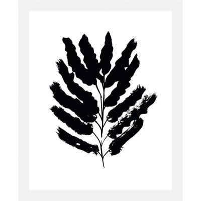 QUEENCE - Holle - 40x50 cm - Weißer Rahmen - Wandbild QUEENCE - Holle - 40x50 cm - Weißer Rahmen - Wandbild