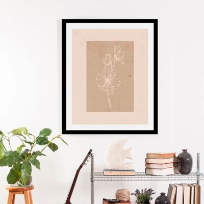 QUEENCE Havanna Beigebild - Hochformat Wandbild QUEENCE Havanna Beigebild - Hochformat Wandbild