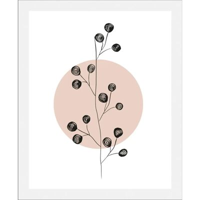 QUEENCE - Hilma - 30x40 cm - rosa - Wall art QUEENCE - Hilma - 30x40 cm - rosa - Wall art