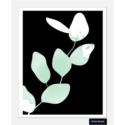 BRUNO BANANI Eukalyptus - Gerahmtes Wandbild 50x70cm BRUNO BANANI Eukalyptus - Gerahmtes Wandbild 50x70cm