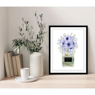 MY HOME - Blumen Parfüm - 30 cm x 40 cm - Gerahmtes Wandbild MY HOME - Blumen Parfüm - 30 cm x 40 cm - Gerahmtes Wandbild