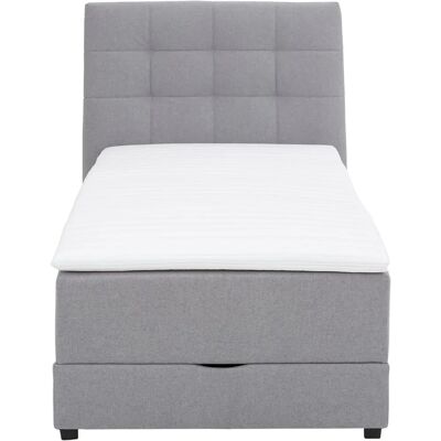 Lüttenhütten Mieke Boxspringbett - Hellgrau - Boxspringbett Lüttenhütten Mieke Boxspringbett - Hellgrau - Boxspringbett