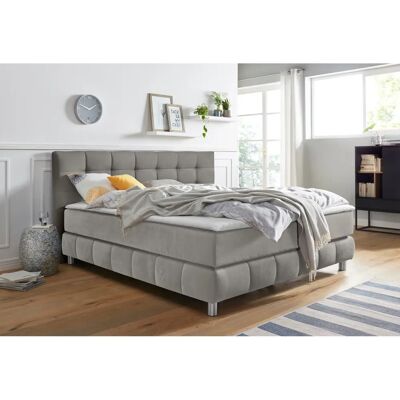 andas Salo Boxspringbett - Skandinavisches Design, 7-Zonen-Schaummatratze, H2 andas Salo Boxspringbett - Skandinavisches Design, 7-Zonen-Schaummatratze, H2