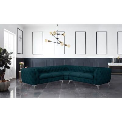 Leonique Glynis L-Form Sofa - Chesterfield Leonique Glynis L-Form Sofa - Chesterfield