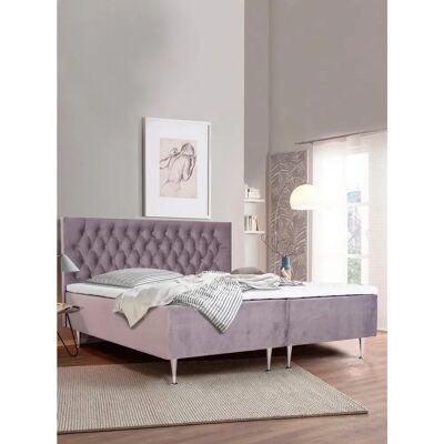 Places of Style Exklusive Lila Boxspringbett - Bett Places of Style Exklusive Lila Boxspringbett - Bett