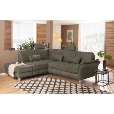 HOME AFFAIRE Palace L-Form Sofa - taupe - mit Stauraum HOME AFFAIRE Palace L-Form Sofa - taupe - mit Stauraum