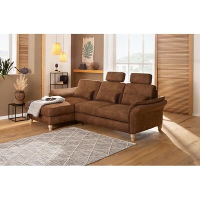 HOME AFFAIRE Palace L-Form Sofa - Microfaser Lederoptik - 4,5 Sitze HOME AFFAIRE Palace L-Form Sofa - Microfaser Lederoptik - 4,5 Sitze