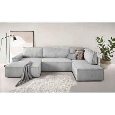 Home affaire Sherwood XXL 329 cm - Recamiere, Stauraum, Velourssofa Home affaire Sherwood XXL 329 cm - Recamiere, Stauraum, Velourssofa
