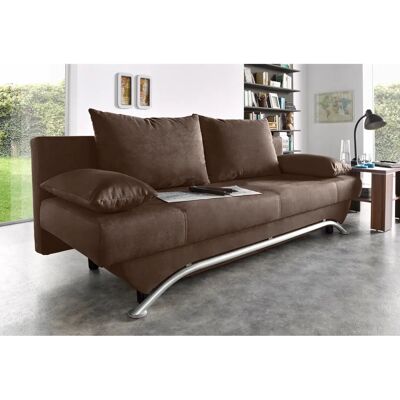 JOCKENHÖFER GRUPPE Nancy - Mikrofaser Schlafsofa mit Stauraum JOCKENHÖFER GRUPPE Nancy - Mikrofaser Schlafsofa mit Stauraum