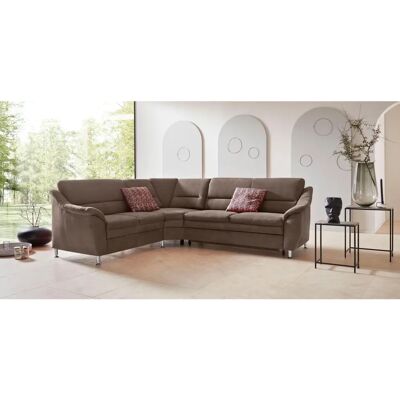 Places of Style Cardoso L-Form Sofa - L-Form Microfaser Braun 260cm Places of Style Cardoso L-Form Sofa - L-Form Microfaser Braun 260cm