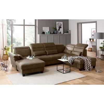 Home Affaire Solvei U-Form Sofaset - U-Form Microfaser Lederoptik, 5-Sitzer Home Affaire Solvei U-Form Sofaset - U-Form Microfaser Lederoptik, 5-Sitzer