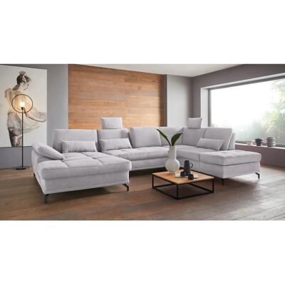 Places of Style Costello U-Form Sofa - Mikrofaser Places of Style Costello U-Form Sofa - Mikrofaser
