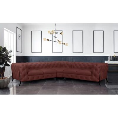 Leonique Amaury Samtoptik L-Form Sofa - Sofa Leonique Amaury Samtoptik L-Form Sofa - Sofa