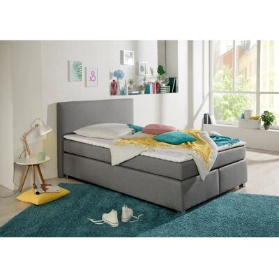 INOSIGN Eliana Boxspringbett - Modern, grau, 120x200cm INOSIGN Eliana Boxspringbett - Modern, grau, 120x200cm