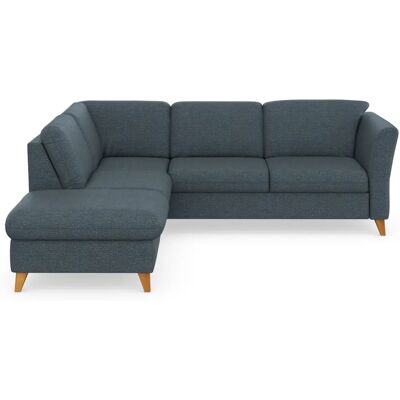 HOME AFFAIRE Trelleborg L-Form Sofa - Struktur, Blau HOME AFFAIRE Trelleborg L-Form Sofa - Struktur, Blau