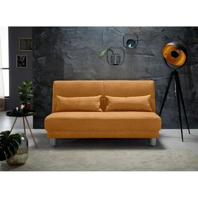INOSIGN Gina Schlafsofa - Chenille, Gelb/Orange, 160x195 cm INOSIGN Gina Schlafsofa - Chenille, Gelb/Orange, 160x195 cm