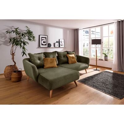 HOME AFFAIRE Baggio L-Form Velourssofa - Sofa HOME AFFAIRE Baggio L-Form Velourssofa - Sofa