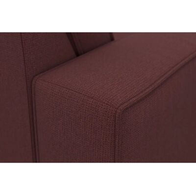 HOME AFFAIRE County L-Form Sofa - Mikrofaser, Lila HOME AFFAIRE County L-Form Sofa - Mikrofaser, Lila