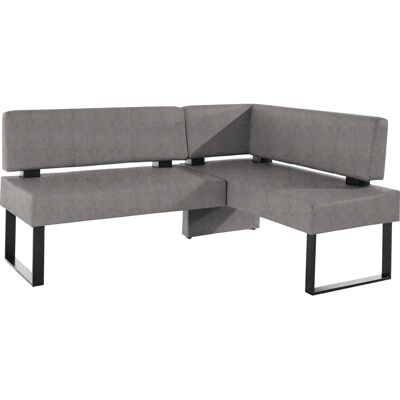 HOME AFFAIRE Oliver Eckbank - Anthrazit - 200x89x160 cm HOME AFFAIRE Oliver Eckbank - Anthrazit - 200x89x160 cm
