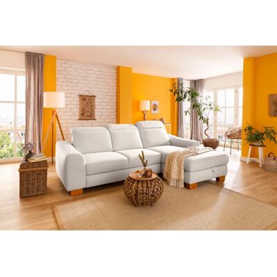 HOME AFFAIRE Dundee L-Form Sofa - Microfaser Beige HOME AFFAIRE Dundee L-Form Sofa - Microfaser Beige