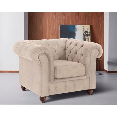 HOME AFFAIRE Chesterfield Sessel Beige - Sessel HOME AFFAIRE Chesterfield Sessel Beige - Sessel