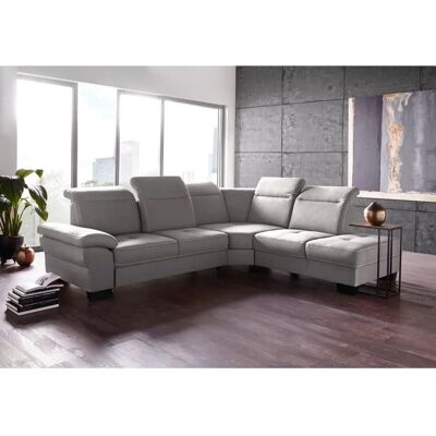 PLACES OF STYLE Cornwall L-Form Grau Sofa - Couch PLACES OF STYLE Cornwall L-Form Grau Sofa - Couch