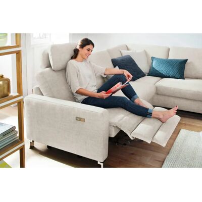 3C Candy Mainau - Elektrisches Relaxsofa mit Ottomane - Sofa 3C Candy Mainau - Elektrisches Relaxsofa mit Ottomane - Sofa