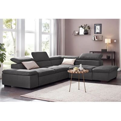 Home Affaire Alberto L-Form Microfaser Leder Sofa - Sofa Home Affaire Alberto L-Form Microfaser Leder Sofa - Sofa