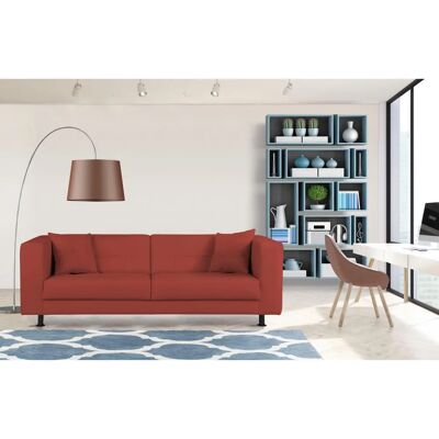 INOSIGN Bengo 3-Sitzer Sofa - Modern, Rot, Handgefertigt INOSIGN Bengo 3-Sitzer Sofa - Modern, Rot, Handgefertigt