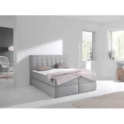 INOSIGN Sagres - Modern Boxspringbett, grau, 160x200cm, H54cm INOSIGN Sagres - Modern Boxspringbett, grau, 160x200cm, H54cm
