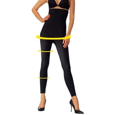 LASCANA Hochtaillierte Leggings - Schwarz - Damen LASCANA Hochtaillierte Leggings - Schwarz - Damen
