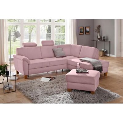 Home Affaire Alta L-Form Sofa - Modern, Rosa, 250cm Home Affaire Alta L-Form Sofa - Modern, Rosa, 250cm