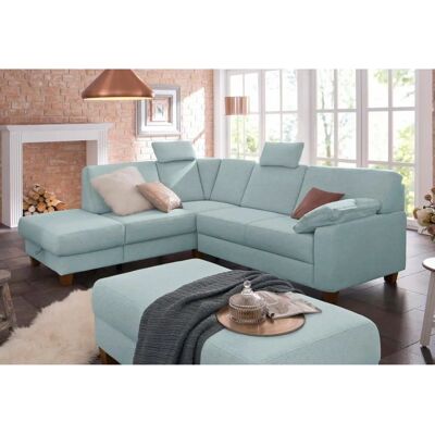 Home Affaire Belfort L-Form Sofa - Hoher Komfort, Blau Home Affaire Belfort L-Form Sofa - Hoher Komfort, Blau