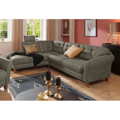 Home affaire Trondheim L-Form Sofa - Microfaser - Taupe Home affaire Trondheim L-Form Sofa - Microfaser - Taupe