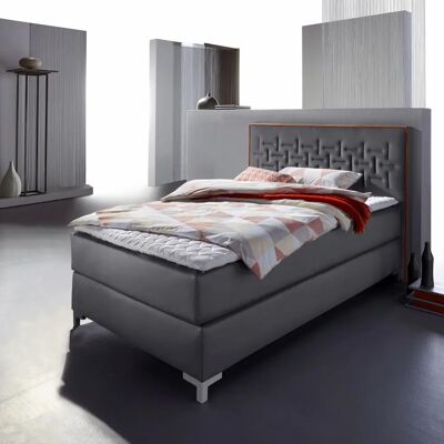 INOSIGN Coos Boxspringbett - Stilvolles Kopfteil - Bequemer Topper INOSIGN Coos Boxspringbett - Stilvolles Kopfteil - Bequemer Topper